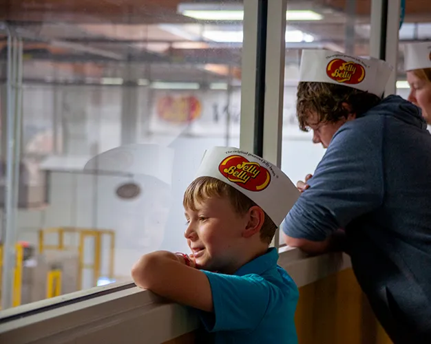 Jelly Belly factory tour and visitor center — behind the scenes of gourmet jelly bean making