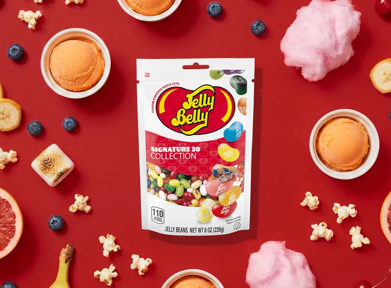 Jelly Belly Signature 20 Collection — twenty crowd-pleasing fruit and confection flavors