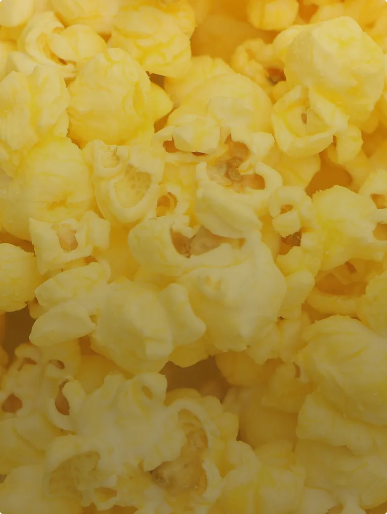 Jelly Belly Buttered Popcorn flavor — fresh-popped melt-in-your-mouth theater treat